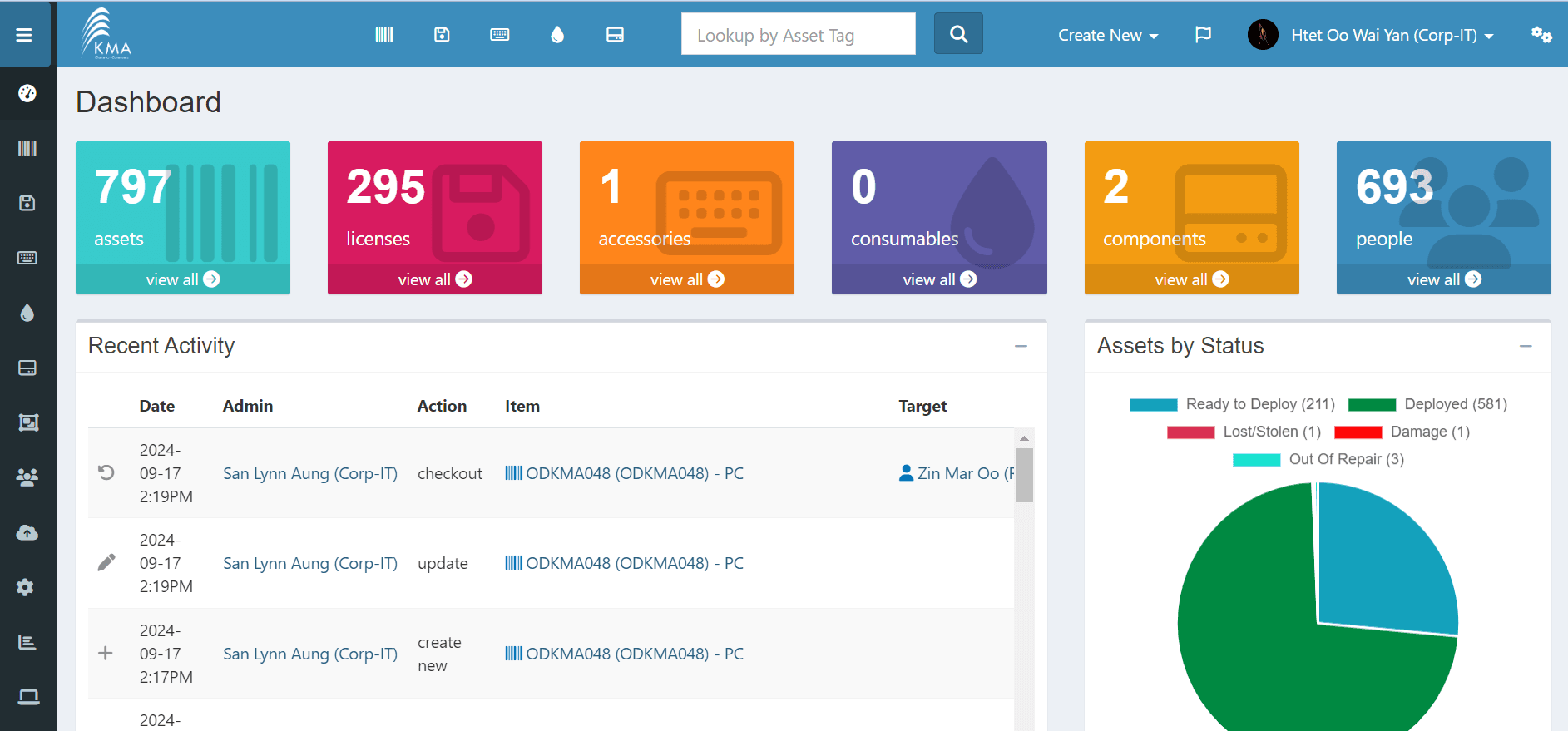 Open-Source IT Asset Management System